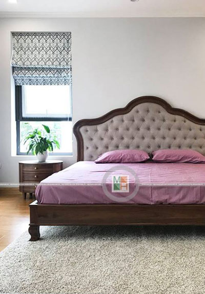  Thi công nội thất biệt thự Ecopark với gỗ óc chó