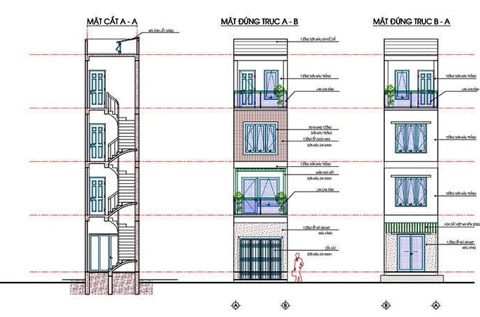 Gợi ý mẫu thiết kế biệt thự 4 tầng đẹp đang thịnh hành Gợi ý mẫu thiết kế biệt thự 4 tầng đẹp đang thịnh hành
