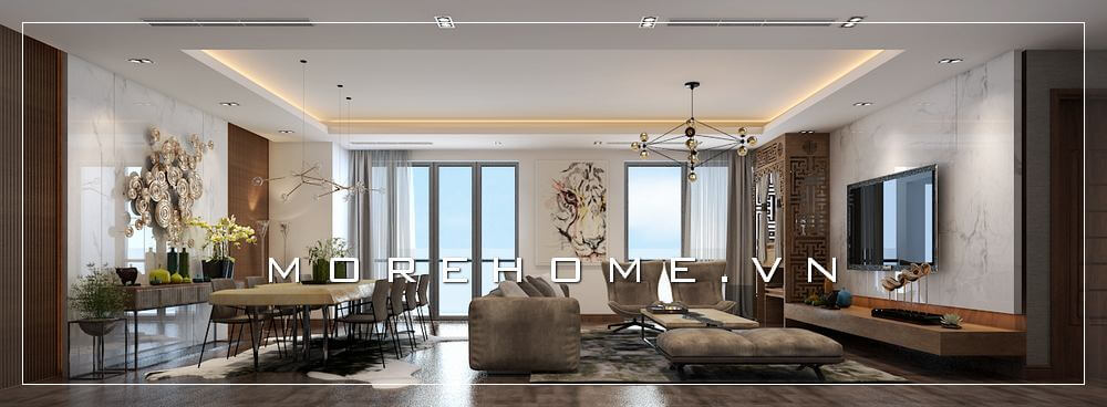 Xu hướng thiết kế nội ngoại thất biệt thự hiện đại đẹp trẻ trung, cá tính