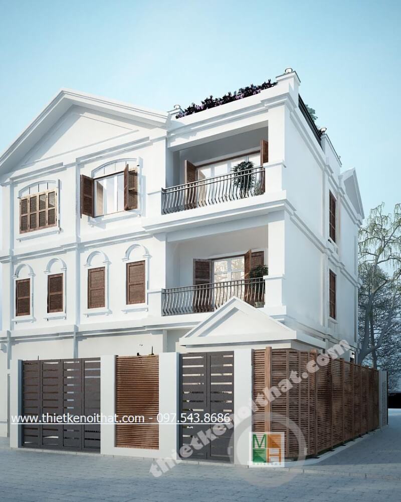 Morehome gợi ý mẫu thiết kế kiến trúc biệt thự hiện đại tại HillState Hà Đông, Hà Nội thiết kế biệt thự hiện đại